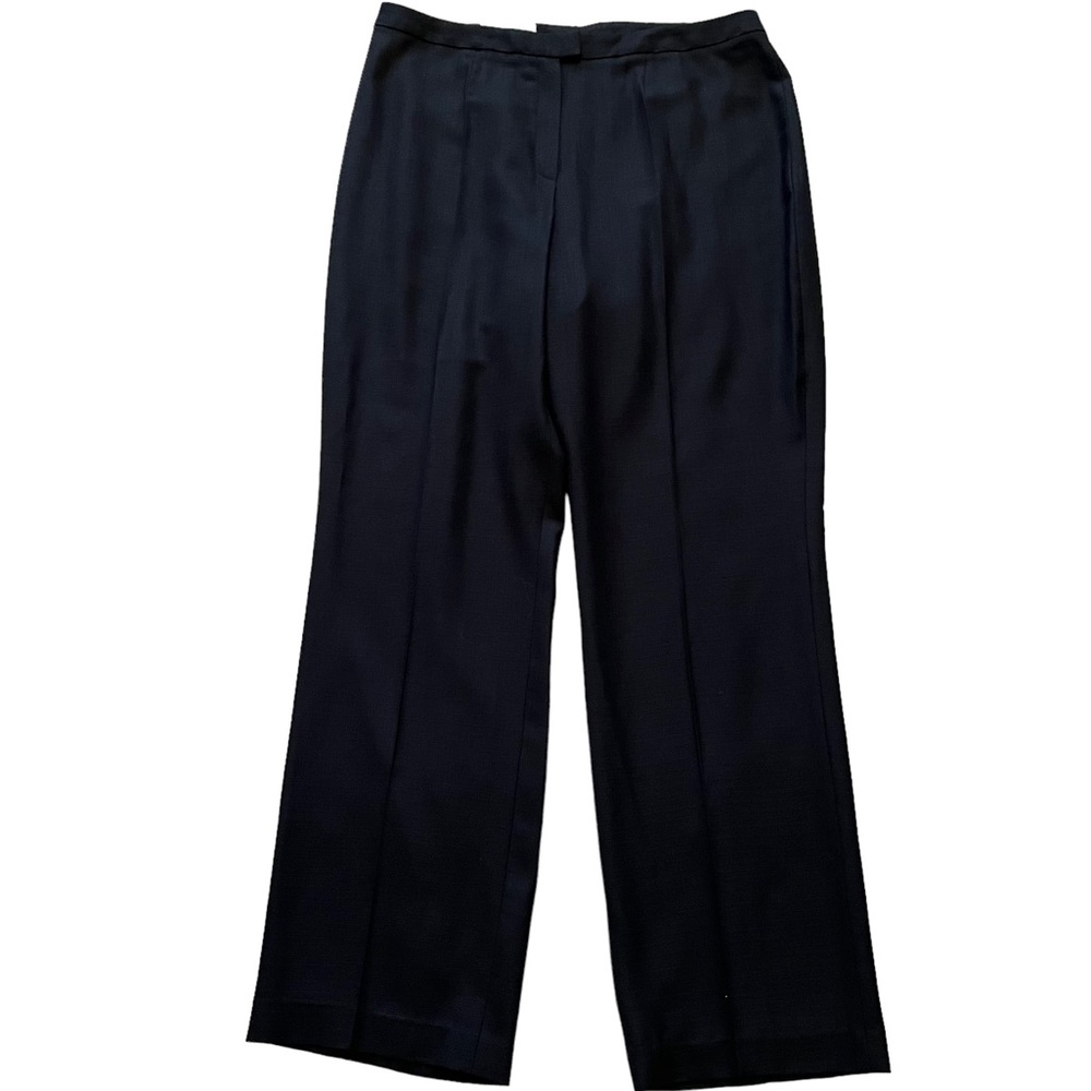 Escada Black Wool/Silk Blend Trouser 44(12-14)